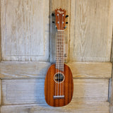 Ohana Soprano Pineapple PK-25G All Solid Mahogany Ukulele v049