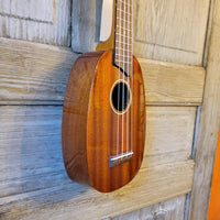 Ohana Soprano Pineapple PK-25G All Solid Mahogany Ukulele v049