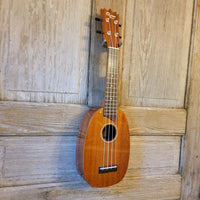 Ohana Soprano Pineapple PK-25G All Solid Mahogany Ukulele v050