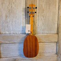 Ohana Soprano Pineapple PK-25G All Solid Mahogany Ukulele v050