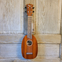 Ohana Soprano Pineapple PK-25G All Solid Mahogany Ukulele v051