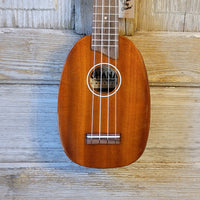 Ohana Soprano Pineapple PK-25G All Solid Mahogany Ukulele v051