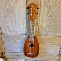 Ohana Soprano Pineapple PK-25G All Solid Mahogany Ukulele v051