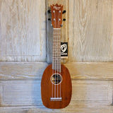 Ohana Soprano Pineapple PK-25G All Solid Mahogany Ukulele v052
