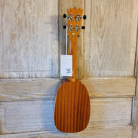 Ohana Soprano Pineapple PK-25G All Solid Mahogany Ukulele v052
