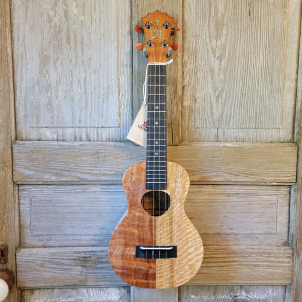 KoAloha Concert Naupaka All Solid Koa & Mango KCNP-00 Gloss Made in Hawaii Ukulele w/ KoAloha Hardcase P741