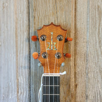 KoAloha Concert Naupaka All Solid Koa & Mango KCNP-00 Gloss Made in Hawaii Ukulele w/ KoAloha Hardcase P741