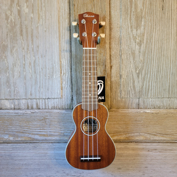 Ohana O'Nino Sopranissimo SK-08 All Solid Mahogany Teenie Tiny Onino Ukulele v054