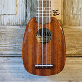 Ohana Sopranissimo Pineapple TTPK-25G Blem Solid Mahogany Teenie Tiny Ukulele v059