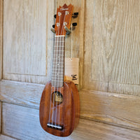 Ohana Sopranissimo Pineapple TTPK-25G Blem Solid Mahogany Teenie Tiny Ukulele v059