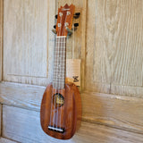 Ohana Sopranissimo Pineapple TTPK-25G Blem Solid Mahogany Teenie Tiny Ukulele v059