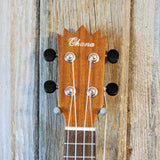 Ohana Sopranissimo Pineapple TTPK-25G Blem Solid Mahogany Teenie Tiny Ukulele v060
