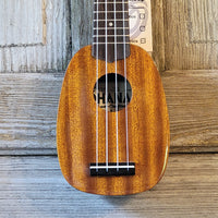 Ohana Sopranissimo Pineapple TTPK-25G Solid Mahogany Teenie Tiny Ukulele v061