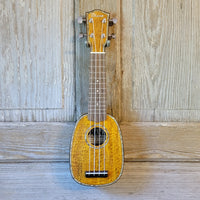 Ohana Pineapple Sopranissimo TTPK-220G All Solid Mango Teenie Tiny Ukulele v062