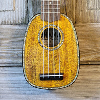 Ohana Pineapple Sopranissimo TTPK-220G All Solid Mango Teenie Tiny Ukulele v062