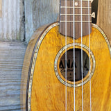 Ohana Pineapple Sopranissimo TTPK-220G All Solid Mango Teenie Tiny Ukulele v065