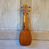 Ohana Pineapple Sopranissimo TTPK-70G All Solid Spruce / Mahogany Teenie Tiny Ukulele v066