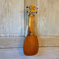 Ohana Pineapple Sopranissimo TTPK-70G All Solid Spruce / Mahogany Teenie Tiny Ukulele v069