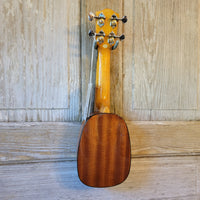 Ohana Pineapple Sopranissimo TTPK-70G All Solid Spruce / Mahogany Teenie Tiny Ukulele v070