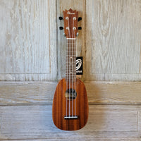 Ohana Sopranino Tiny Pineapple TPK-25G All Solid Mahogany Ukulele v079