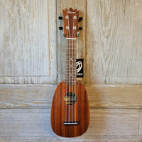 Ohana Sopranino Tiny Pineapple TPK-25G All Solid Mahogany Ukulele v079