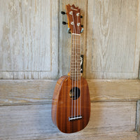 Ohana Sopranino Tiny Pineapple TPK-25G All Solid Mahogany Ukulele v079