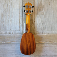 Ohana Sopranino Tiny Pineapple TPK-25G All Solid Mahogany Ukulele v079