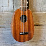 Ohana Sopranino Tiny Pineapple TPK-25G All Solid Mahogany Ukulele v080