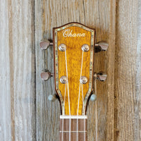 Ohana Pineapple Sopranino TPK-220G All Solid Mango w Abalone Ukulele v081