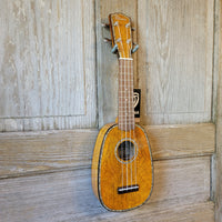 Ohana Pineapple Sopranino TPK-220G All Solid Mango w Abalone Ukulele v081