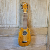 Ohana Pineapple Sopranino TPK-220G All Solid Mango w Abalone Ukulele v082