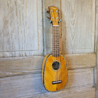Ohana Pineapple Sopranino TPK-220G All Solid Mango w Abalone Ukulele v083