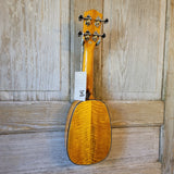 Ohana Pineapple Sopranino TPK-220G All Solid Mango w Abalone Ukulele v084