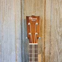 Ohana Soprano SK-39 All Solid Mahogany Vintage Martin 3M-Style Ukulele v085