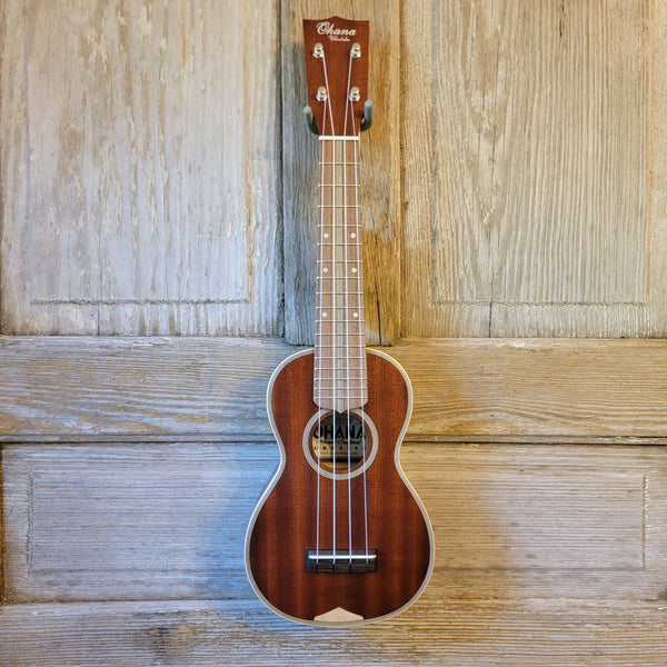 Ohana Soprano SK-39 All Solid Mahogany Vintage Martin 3M-Style Ukulele v087