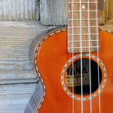 Ohana Soprano SK-50G All Solid Cedar / Rosewood Gloss Ukulele v091