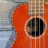 Ohana Soprano SK-50G All Solid Cedar / Rosewood Gloss Ukulele v092