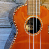 Ohana Soprano SK-50G All Solid Cedar / Rosewood Gloss Ukulele v094