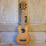 Ohana Soprano SK-50WG Solid Cedar Top / Laminate Willow B&S Ukulele v097