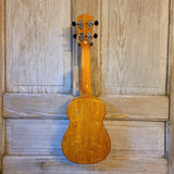 Ohana Soprano SK-50WG Solid Cedar Top / Laminate Willow B&S Ukulele v097
