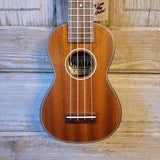 Ohana Soprano SK-35 All Solid Mahogany Matte Geared Tuners Ukulele v098