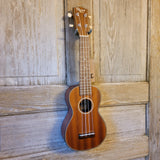 Ohana Soprano SK-35 All Solid Mahogany Matte Geared Tuners Ukulele v098