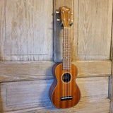 Ohana Soprano SK-35 All Solid Mahogany Matte Geared Tuners Ukulele v099