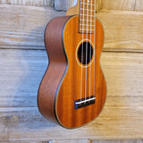 Ohana Soprano SK-35 All Solid Mahogany Matte Geared Tuners Ukulele v099