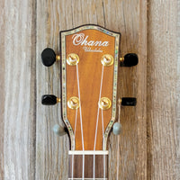 Ohana Super Soprano Long Neck SK-250M All Solid Cedar / Acacia Ukulele v100
