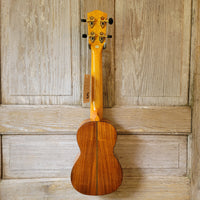 Ohana Super Soprano Long Neck SK-250M All Solid Cedar / Acacia Ukulele v100