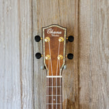 Ohana Super Soprano Long Neck SK-250M All Solid Cedar / Acacia Ukulele v101