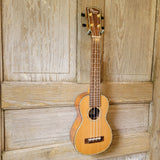 Ohana Super Soprano Long Neck SK-250M All Solid Cedar / Acacia Ukulele v101