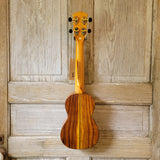 Ohana Super Soprano Long Neck SK-250M All Solid Cedar / Acacia Ukulele v101