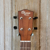Ohana Concert CK-60CG All Solid Mahogany Gloss Cutaway Ukulele v104